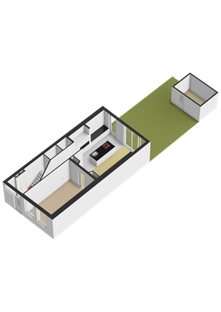 Floorplan - Schermerstraat 2, 2013 ES Haarlem